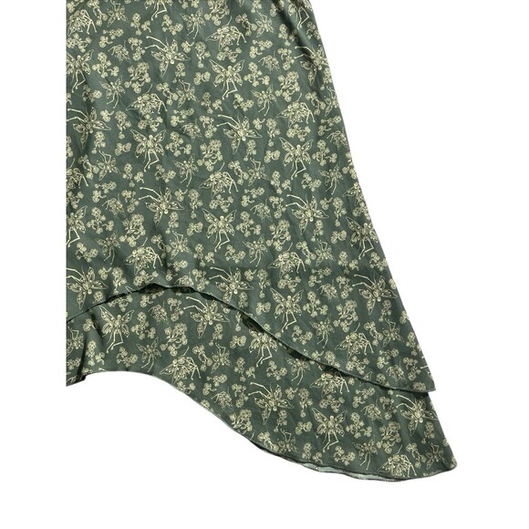 Thorn & Fable Maxi Skirt Women Sz SM Skeleton Butterfly Pixie Hem Fairy Goth - Picture 8 of 11